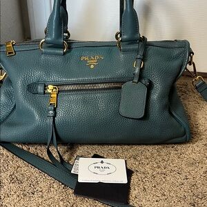 PRada Satchel Details Given During Live And Selling As Is